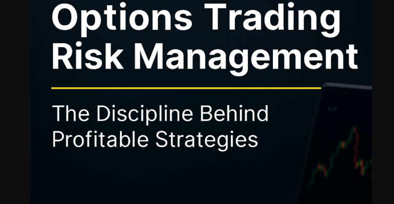 Options trading risk management strategies with discipline and stop-loss protection