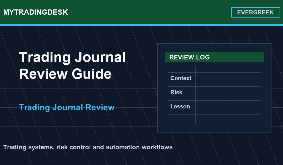 Trading Journal Review Guide