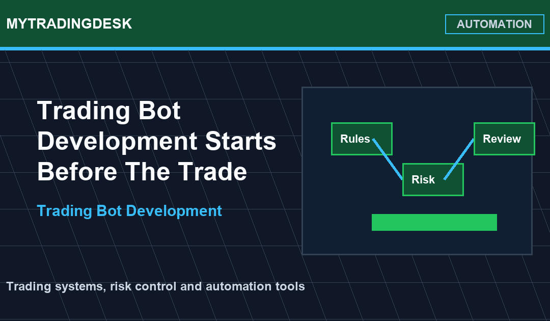 Trading Bot Development Starts Before The Trade