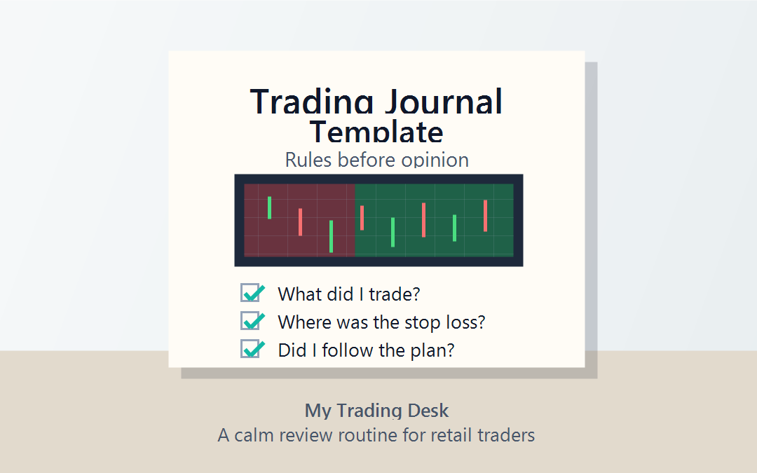 My Simple Trading Journal Template